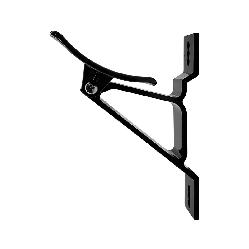 Black RV Awning Support Cradle