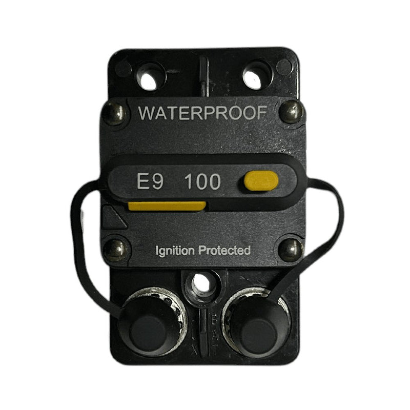 Exotronic 100A Surface Mount Waterproof DC Circuit Breaker - Side by Side