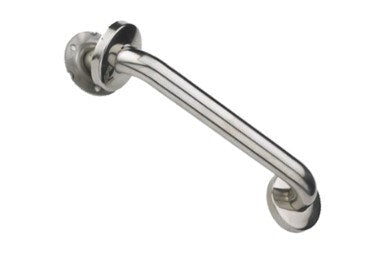 300mm x 32mm Stainless Steel Knurled Entry Safety Grab Handle