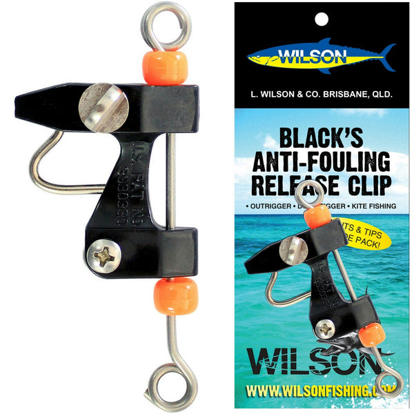 Wilson Blacks Original Anti-Fouling Outrigger Release Clip