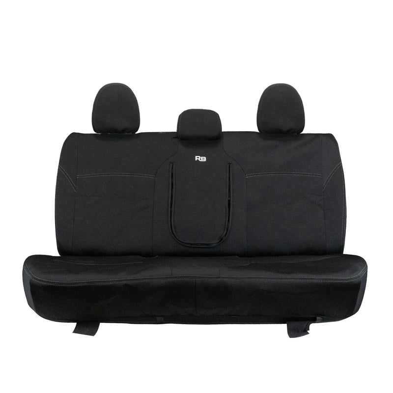 Razorback 4x4 GP4 Standard Neoprene Rear Seat Covers Suitable for a Mitsubishi Triton MR (Leather Seats Only)