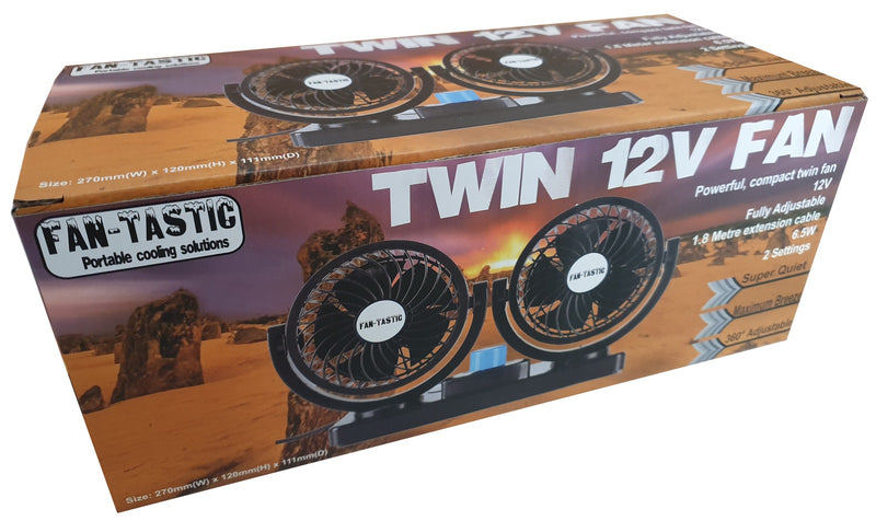 Fantastic Twin 12V Fan