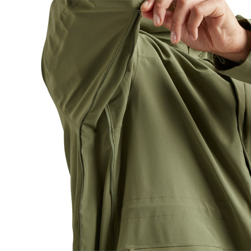 Women's Pursuit Waterproof Lightweight Changing Robe Jacket - Olive Green