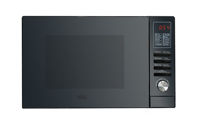 NCE 25L Black Stainless Steel Microwave