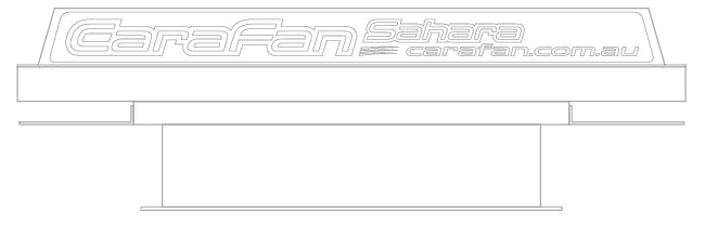 CaraFan Sahara CP700 Caravan Pressuriser unit