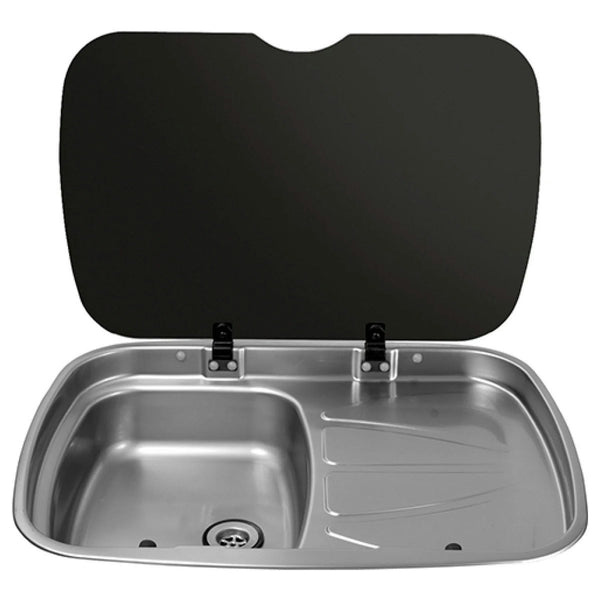 Thetford MK3 Argent Sink - Right Hand Drainer