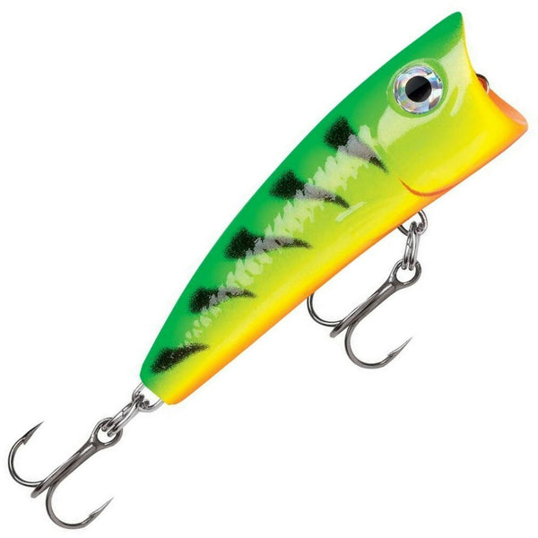 Rapala Ultra Light 4cm Surface Popper Fishing Lure - 3gm Top Water Popping Lure