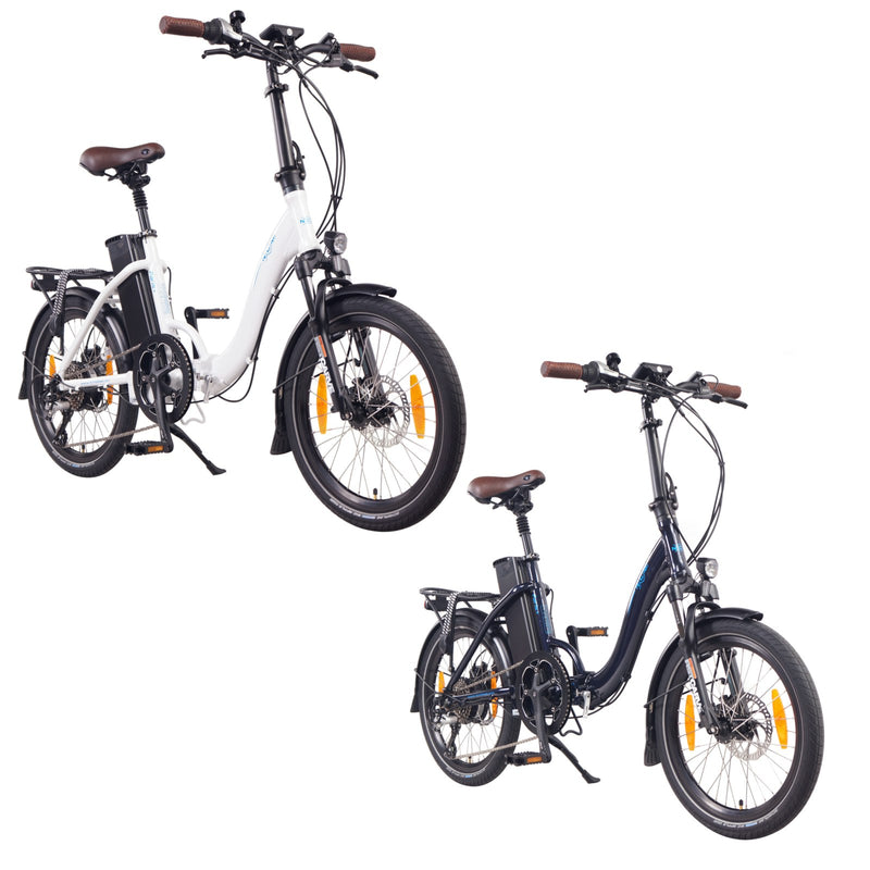 NCM Paris+ Folding E-Bike, 250W, 36V 19Ah 684Wh Battery, Size 20"