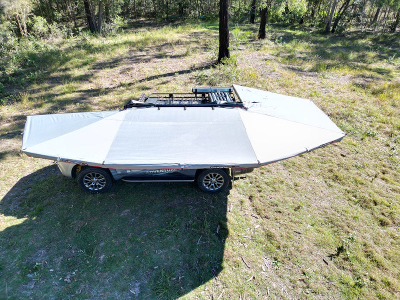 2.5m 270 Awning - Semi Automatic Opening  (UVE95+%) RH