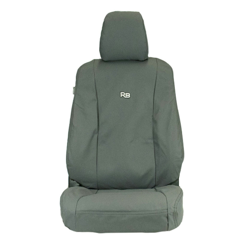 Razorback 4x4 XP7 Heavy Duty Canvas Front Seat Covers For a Toyota HiLux 8th Gen (Leather Seats Only)