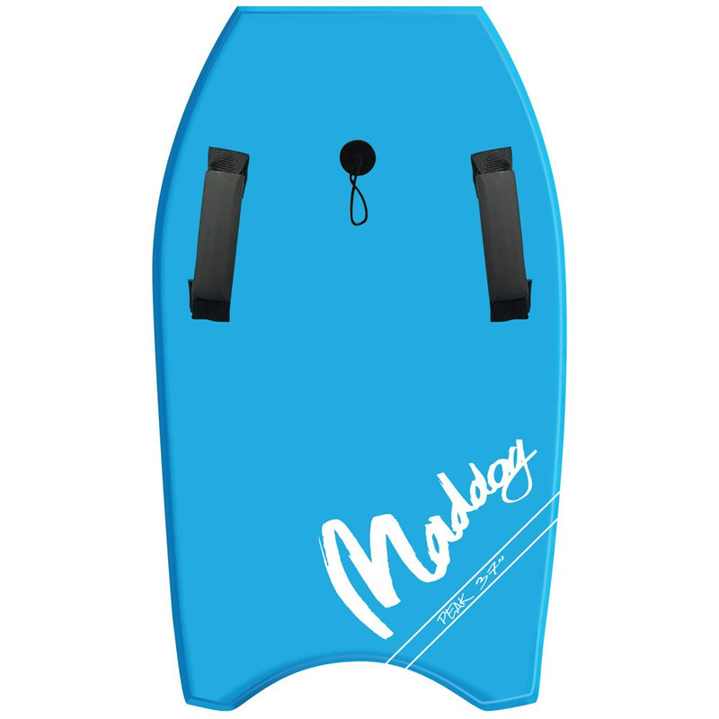 Maddog Peak Handled Grip Lightweight Bodyboard Water Sports/Beach Sky Blue 33"