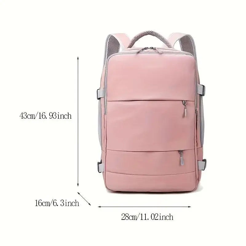 Large Capacity Women's Journey Backpack with Multifunction & Waterproof