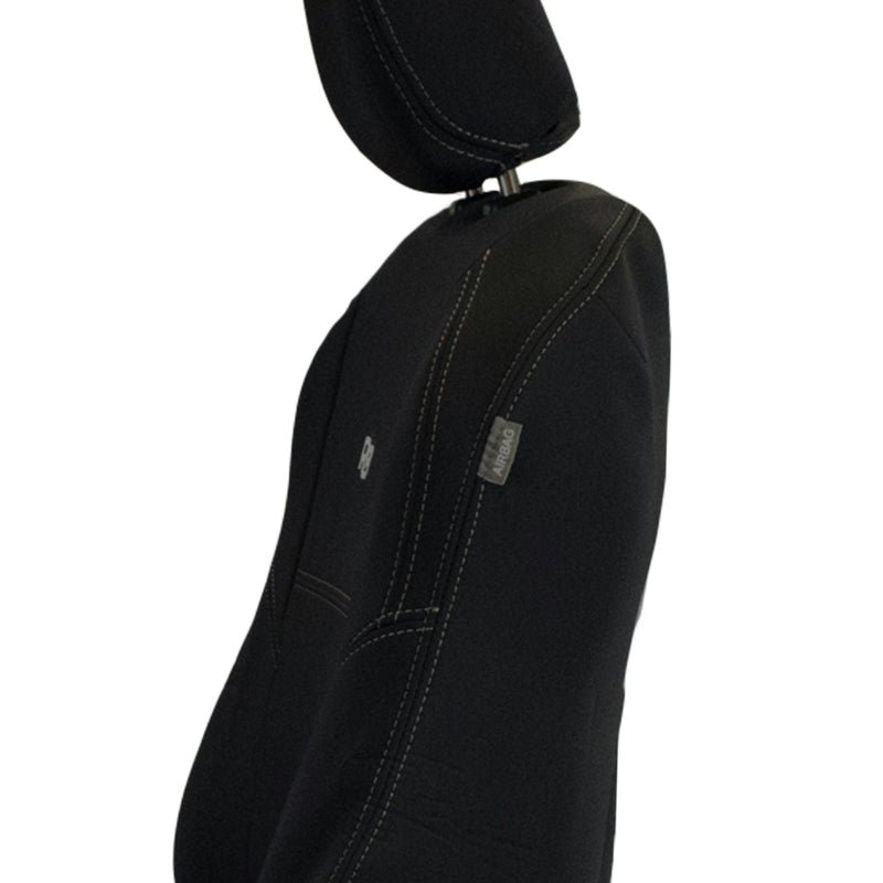 Razorback 4x4 GP4 Standard Neoprene 2x Front Seat Covers Suitable for a Isuzu D-MAX RT