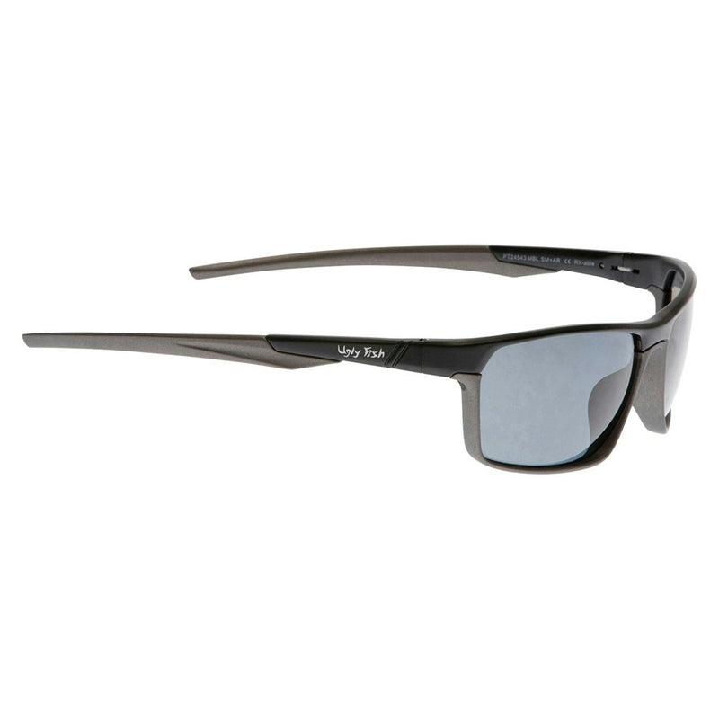 Ugly Fish PT24543 Aluminium Black Frame/Smoke Lens Polarised Sunglasses