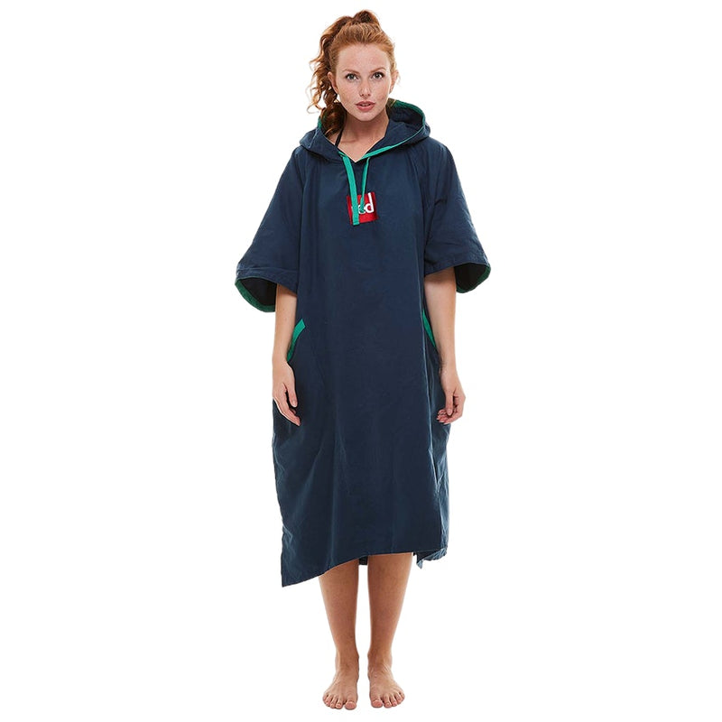 Women's Quick Dry Microfibre Changing Robe - Navy