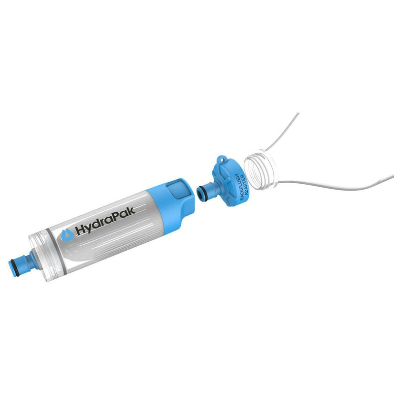 HydraPak PNP Inline Water Filter Kit Cap/Backflush For 28mm Bottles/Flasks Blue