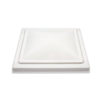 Camco 40156 Polypropylene Vent Lid - Elixir pre '94, White Bilingual