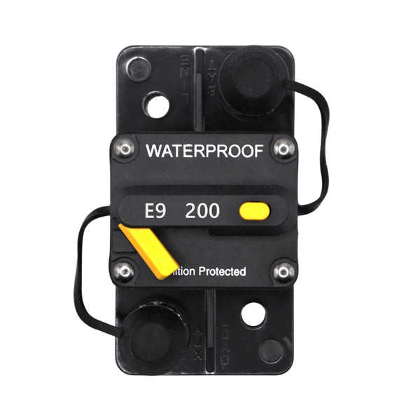Exotronic 200A Large Surface Mount Waterproof DC Circuit Breaker