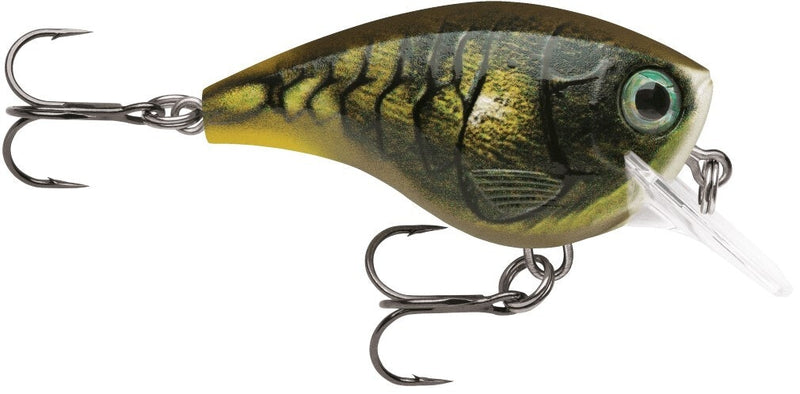 5cm Rapala BX Brat Square Bill Crankbait Fishing Lure