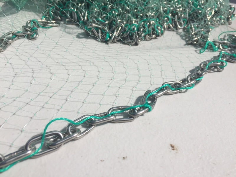 12ft Wilson Pro Cast Top Pocket Cast Net-Standard Mono Cast Net with 1 Inch Mesh