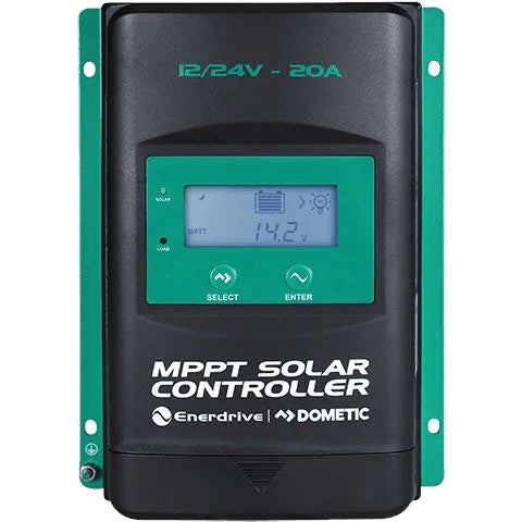 Enerdrive MPPT 12/24V-20A Solar Charge Controller w/ Display