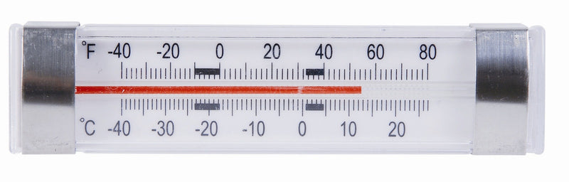 Horizontal Fridge Freezer Thermometer