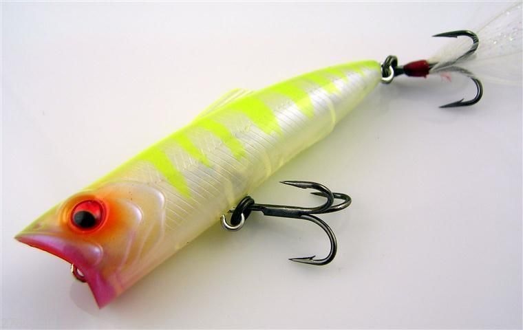 Brand New 50mm  Zerek Poparazzi 4.5 grams Top Water Popping Fishing Lure