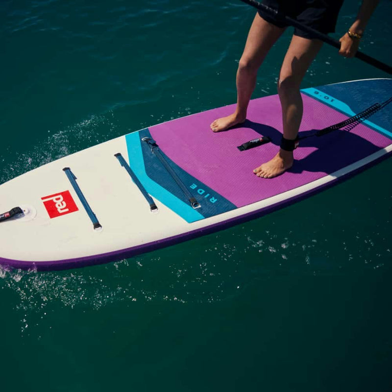 10'6" Ride Purple MSL Inflatable Paddle Board Package.