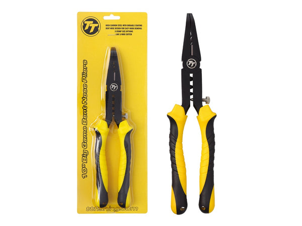 TT Fishing 10 Inch Big Game Multi Purpose Ganging Pliers with Crimping Function