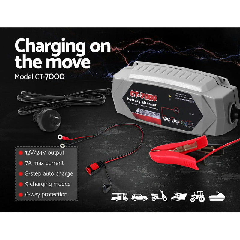 Smart Battery Charger 7A