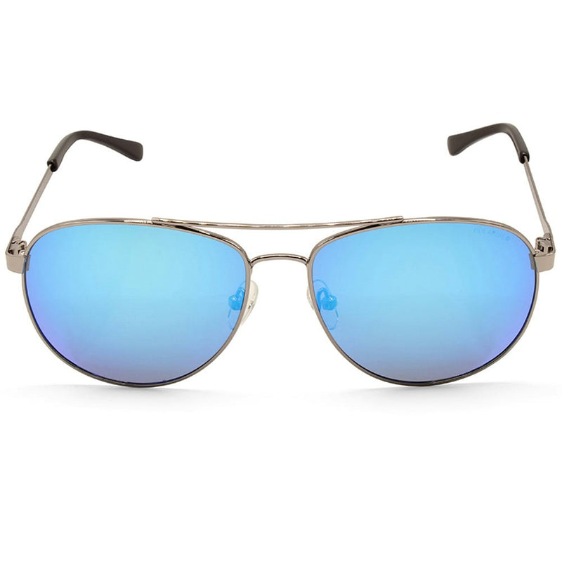 North Beach Rockling Gunmetal/Blue Mirror Polarised Unisex Sunglasses 70463