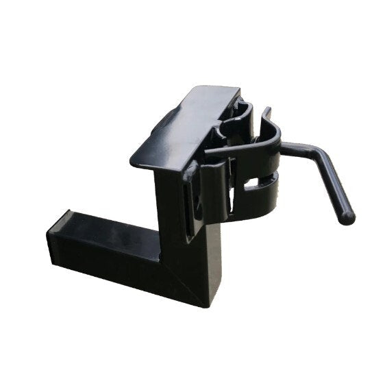 BBQ Arm - 1000mm Arm - Regular Tray Black - 50mm Universal Drawbar Mount&nbsp;