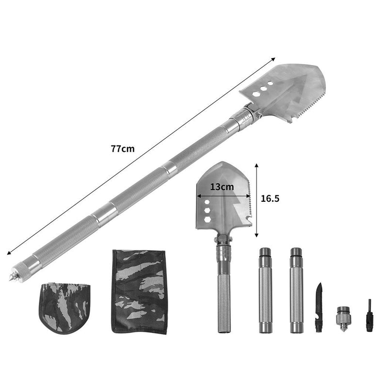 6 in 1 Folding Shovel