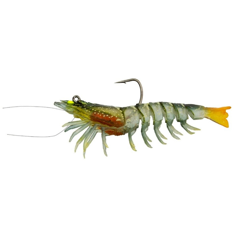 3 Inch Zerek Absolute Shrimp Soft Plastic Fishing Lure - 9gm Prawn Lure