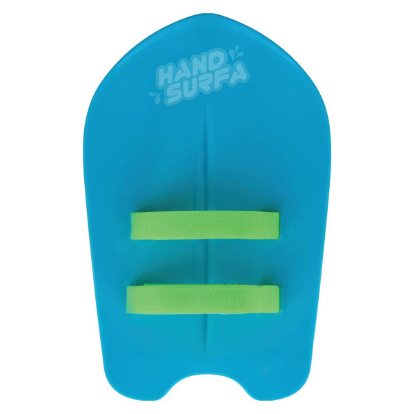 Hand Surfa Beach Water Surf Handboard Surfing Training Aid Rigid Finish 30cm BLU