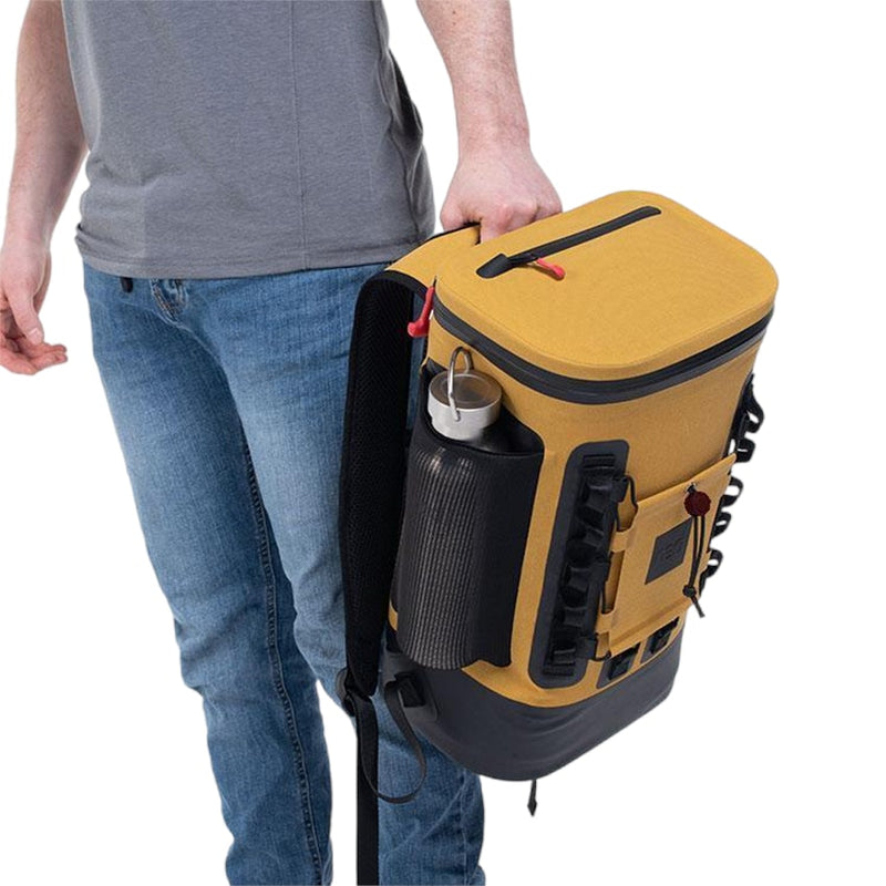 Waterproof Cool Bag Backpack - Mustard | 15L