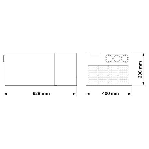 Pickup Only - Truma Saphir Comfort Reverse Cycle Air Conditioner with 5m 65mm Ducting