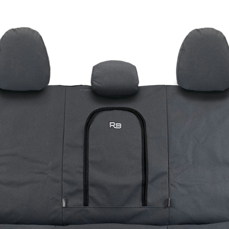 Razorback 4x4 XP7 Heavy Duty Canvas Rear Seat Covers Suitable for a Mitsubishi Triton MQ (Exceed Only)