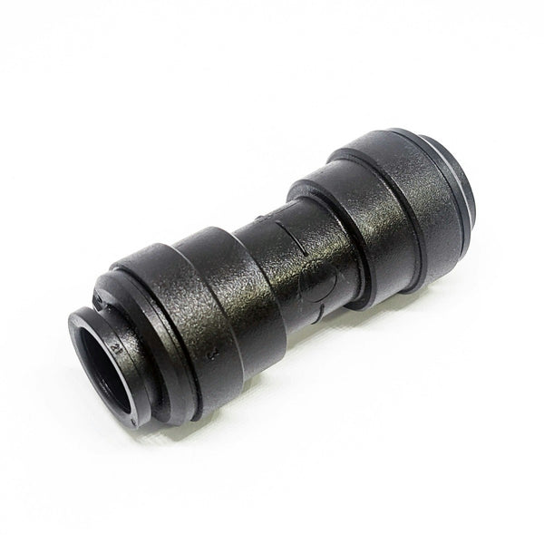 John Guest 12mm Joiner/Straight Connector Black (Non WM) - PM0412E