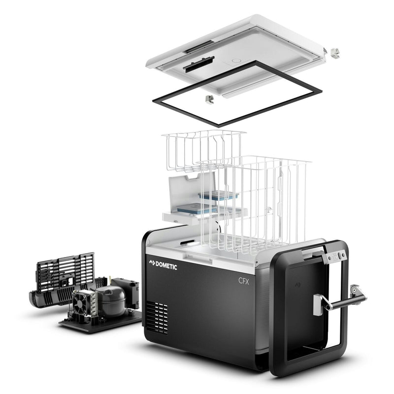 Dometic CFX3 55 Fridge/Freezer 53L with Cover & Vacuum Sealer