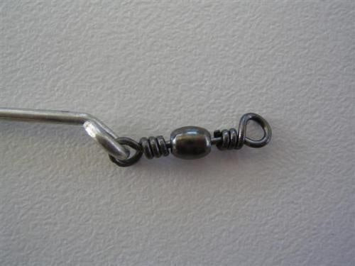 Mustad Pre-Rigged Swivel Gang Hooks 6/0 3 Hooks 3 Sets