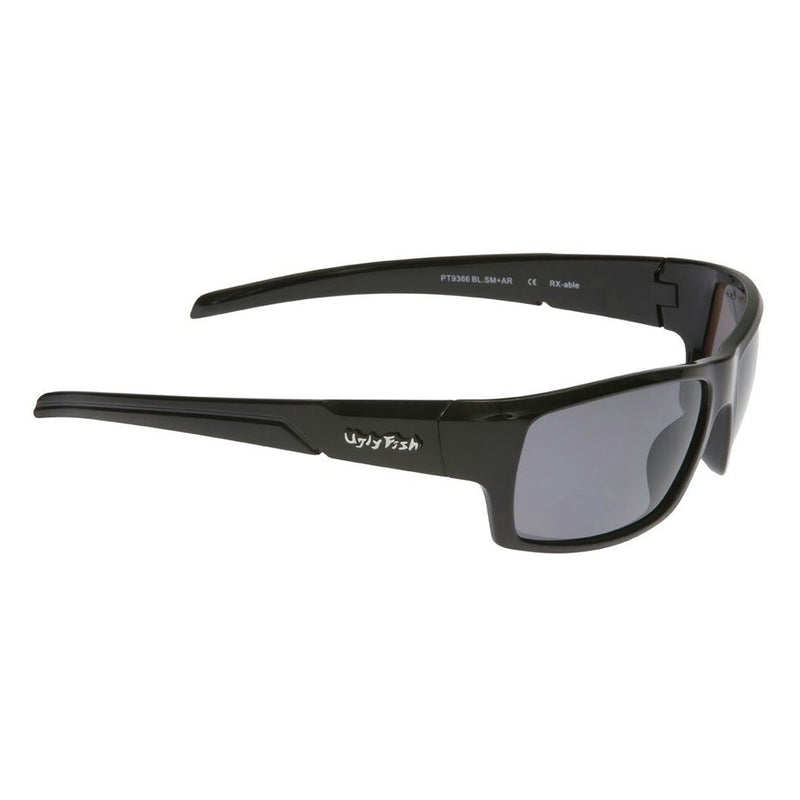 Ugly Fish PT9366 Polarised Lifestyle Wrap Black Frame/Smoke Lens Sunglasses