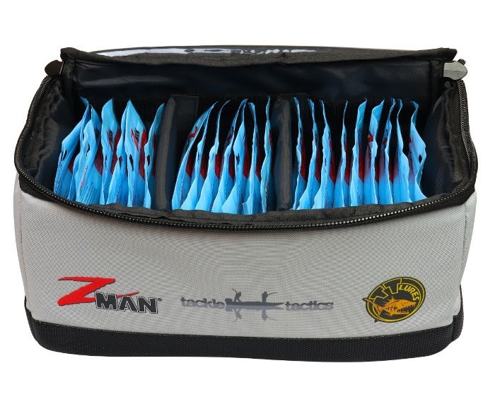 TT Lures Deluxe ZMan Tackle Block - Soft Fishing Tackle Bag