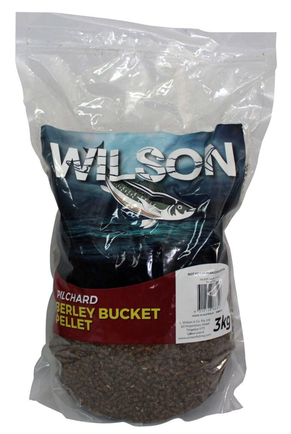 3kg Pack of Wilson Pilchard Berley Pellets - Fish Attractant