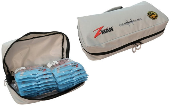 Deluxe Large Zman Bait Binder Soft Plastics Wallet - Zman Plastics Lure Holder