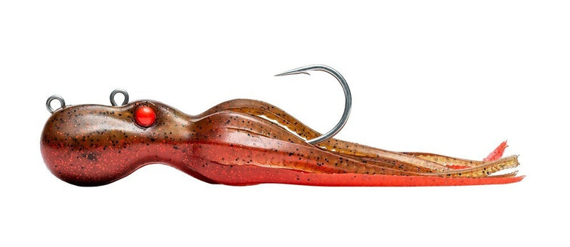 4" Mustad Mini InkVader Tenya 20g Octopus Soft Bait Fishing Lure - Red Eye