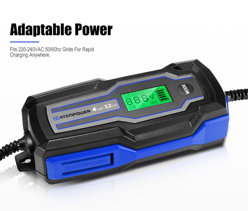 Smart Battery Charger 4A 6V/12V