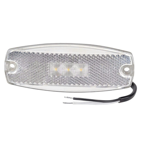 Narva 91704 9-33 Volt Model 17 LED Front End Outline Marker Lamp (White)