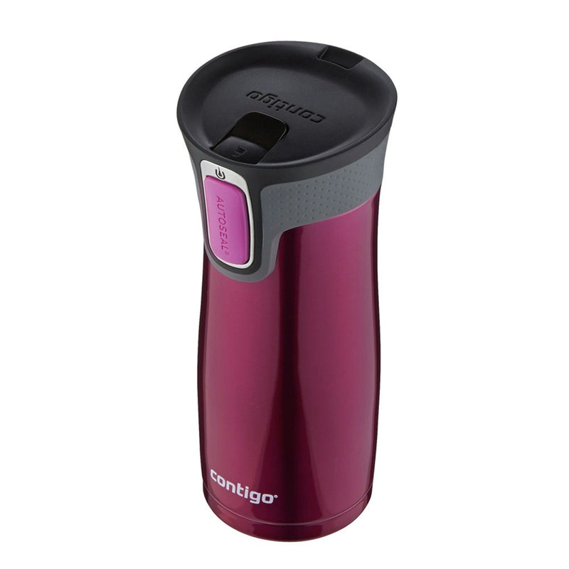 Contigo Autoseal Leak And Spillproof Hot/Cold Travel Mug/Bottle Watermelon 473ml