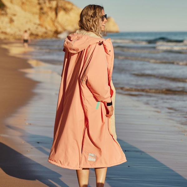 Women's Long Sleeve Pro Change Robe EVO - Coogee Sunrise